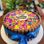 Kitkat & Gems Theme Cake