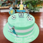CR7 Themed Cake