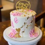 Mr & Mrs. Engagement Cake