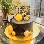 Chocolate Macaroon Design Cake