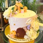 Mushroom, Flower & Butterfly Thematic Disney Cake